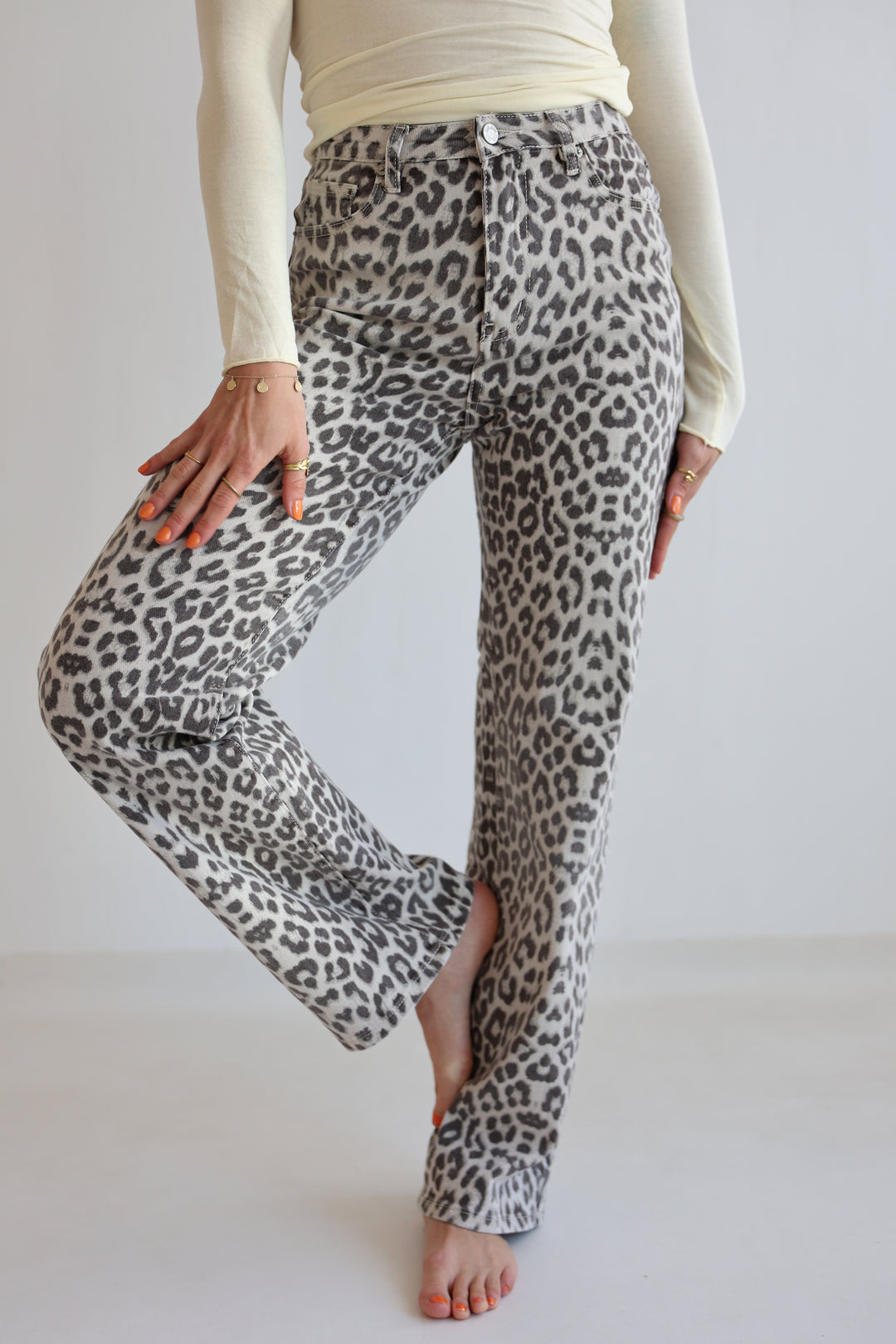 Straight Fit Jeans Leo Love