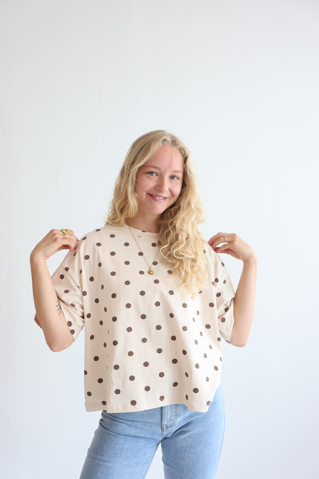 Dotted Daydream Oversize T-Shirt