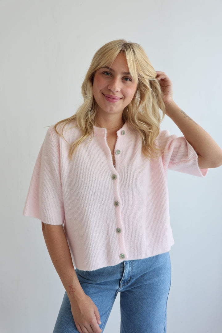 Kurzarm Cardigan Jolina