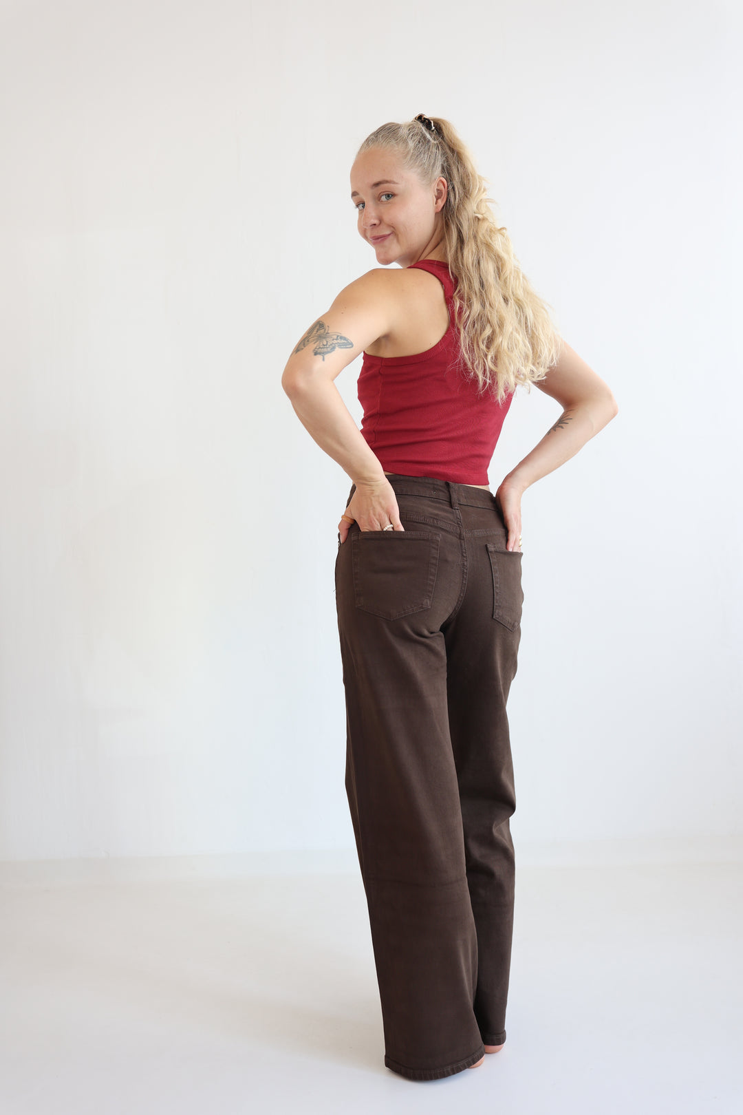 Espresso Edit Straight Fit Jeans