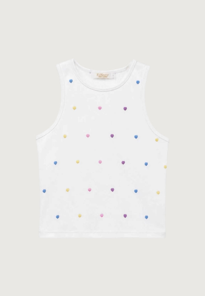 Happy Hearts Colorful Tanktop