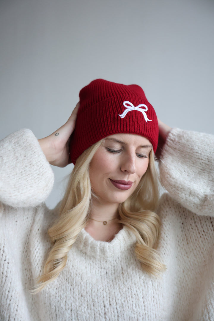 Beanie Lovely Bow