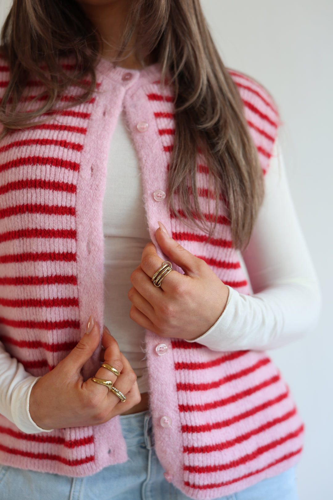 Gestreifte Weste Josephine