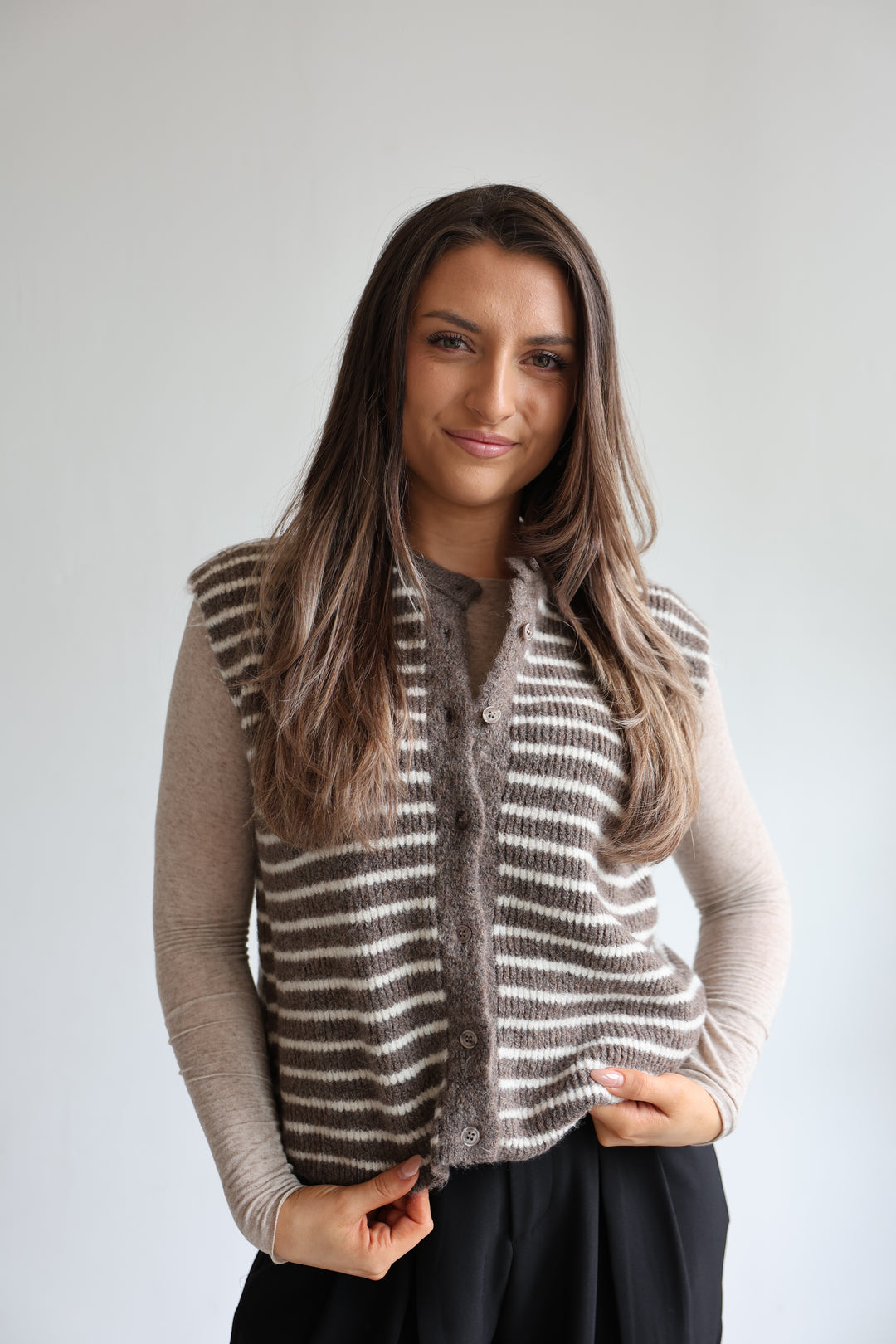 Gestreifte Weste Josephine