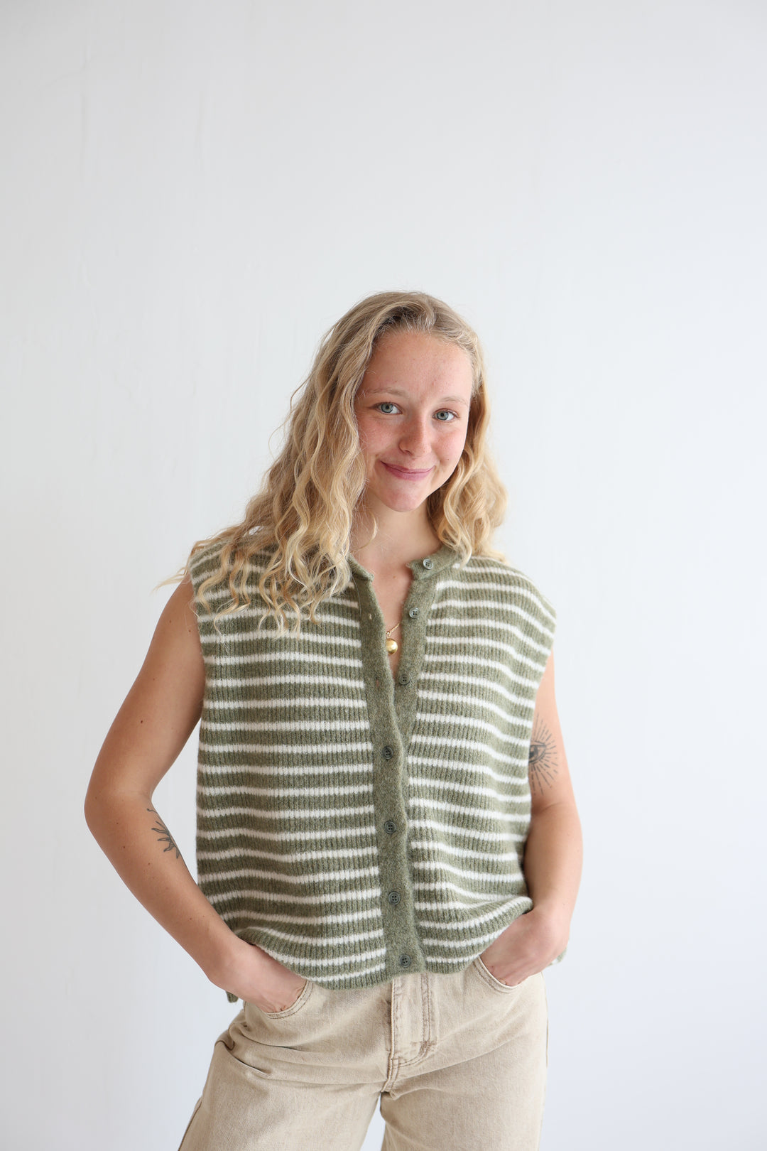 Gestreifte Weste Josephine