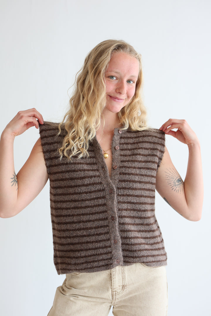 Gestreifte Weste Josephine