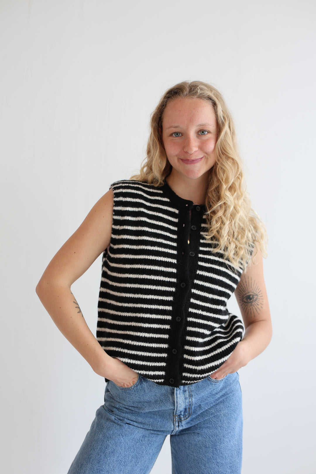 Gestreifte Weste Josephine