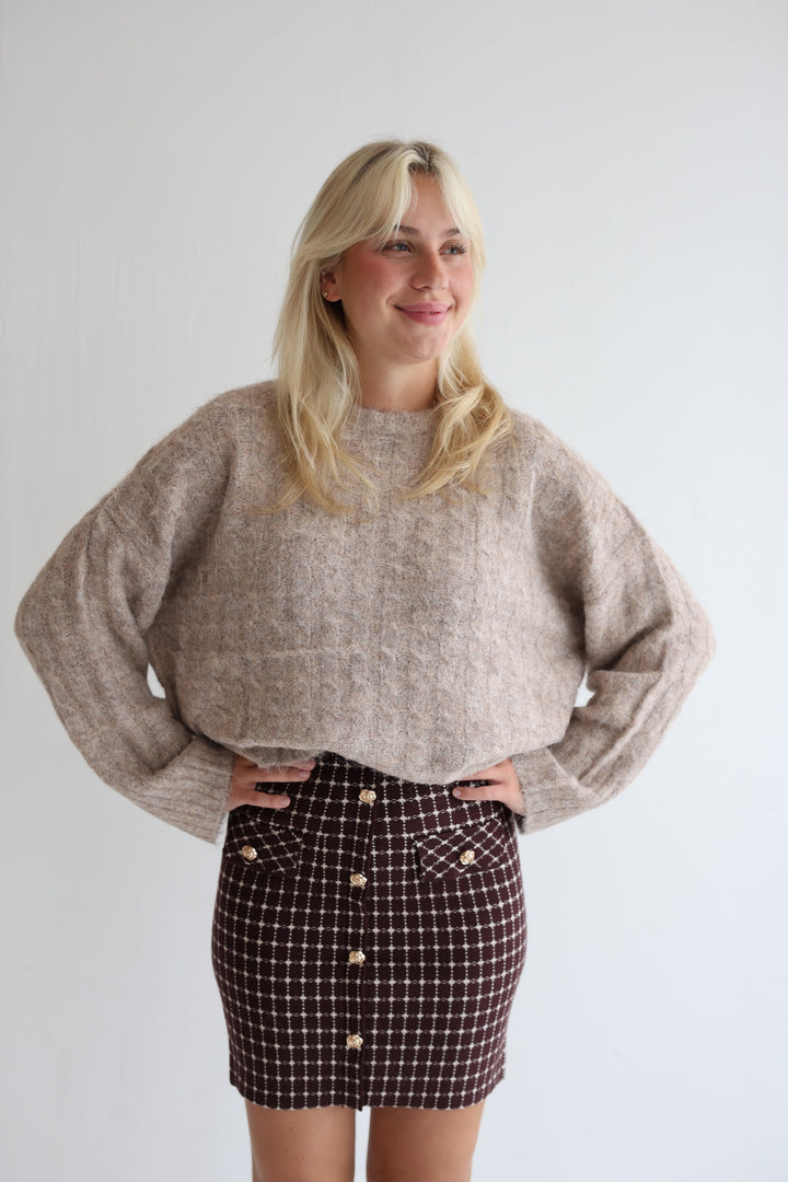 Gentle Cable Knit
