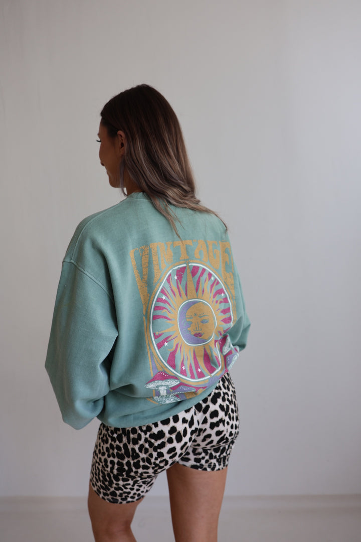Sweater Vintage Look