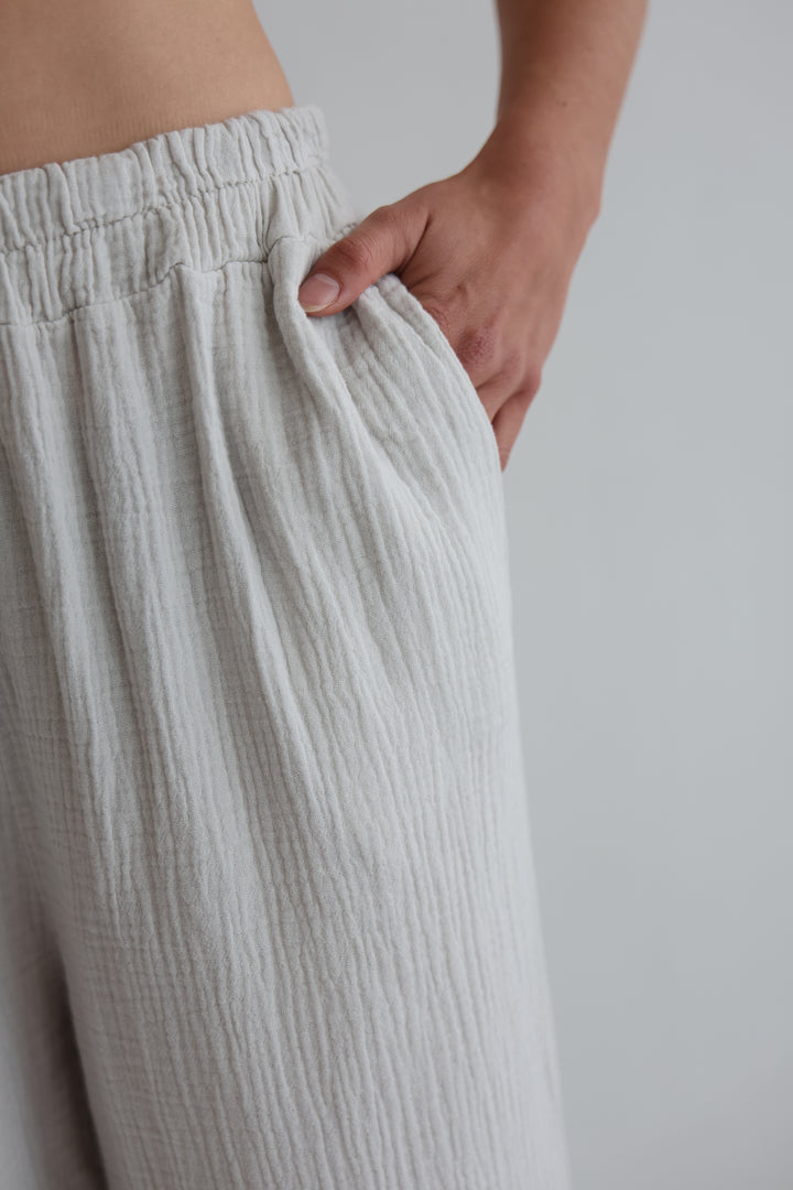 Casual Musselin Pants Petite