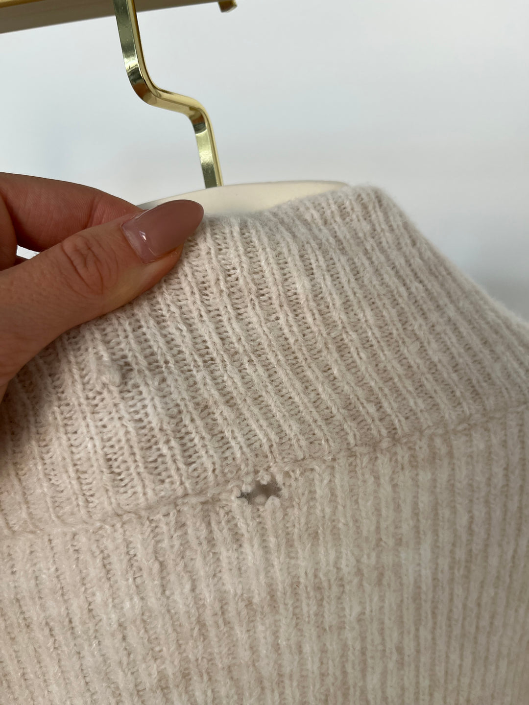 CASUAL ZIPPER CARDIGAN SOFT VANILLA (B-WARE)