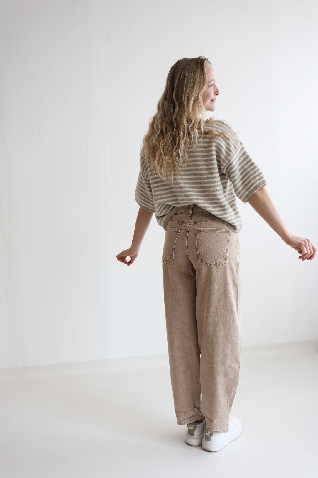 Barrel Fit Cocoa Shades Jeans