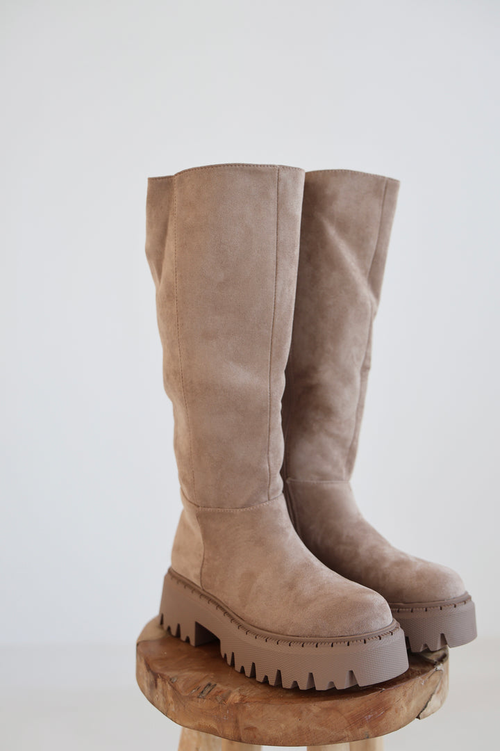 Soft Touch Platform Boots