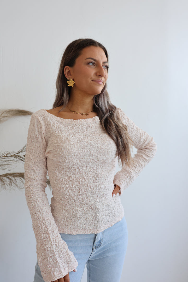 Longsleeve mit Struktur Ina