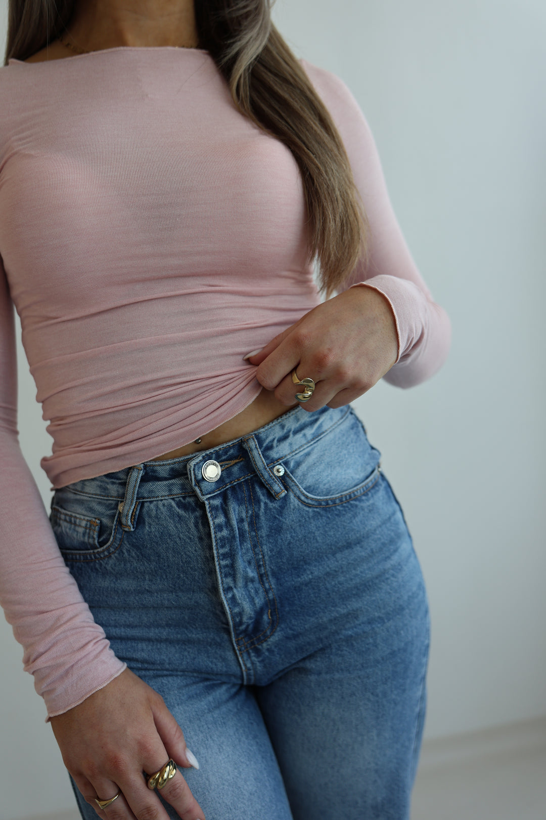 Super Soft Langarmshirt Nadja mit Uboot-Ausschnitt