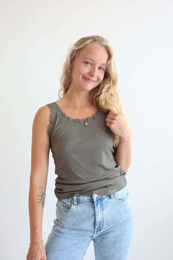 Basictop mit Spitze