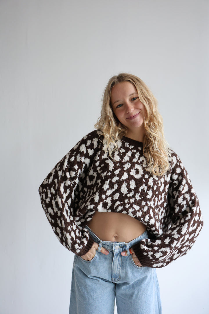 Soft Leopard Knit