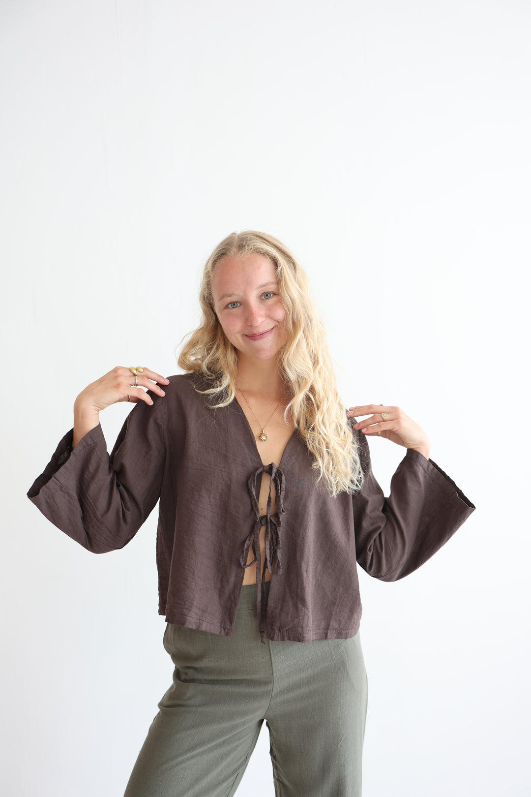 Leinenbluse Liz