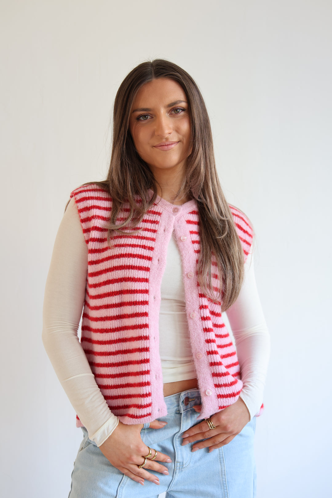 Gestreifte Weste Josephine