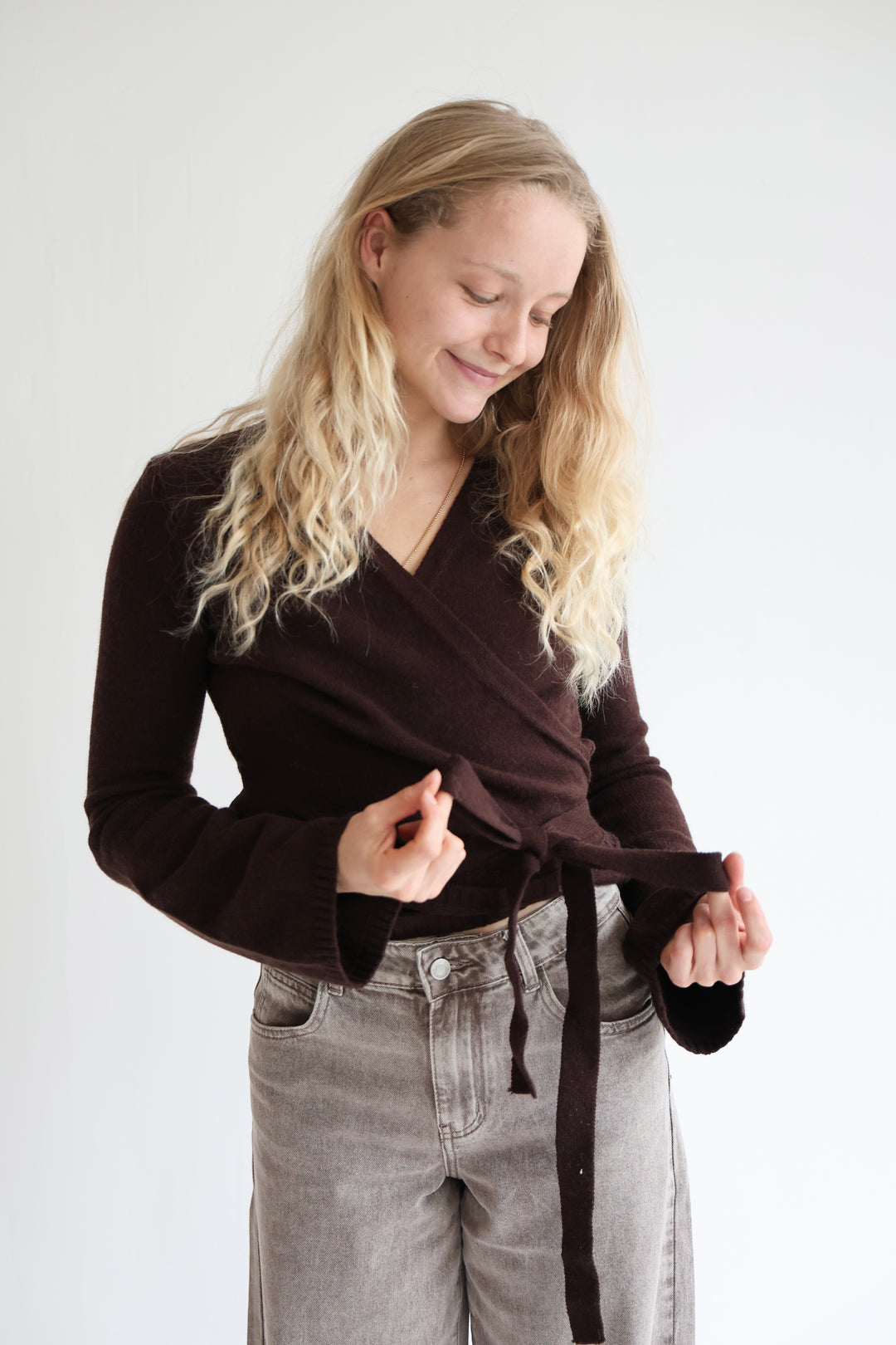 Soft Lounge Wickelcardigan