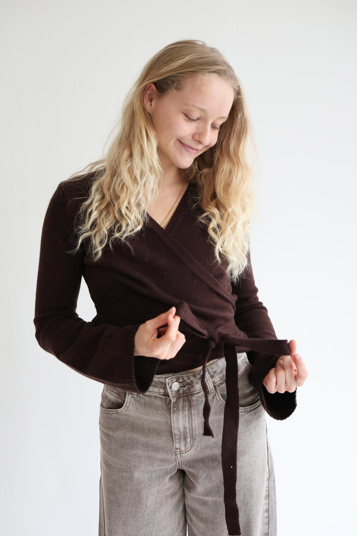 Soft Lounge Wickelcardigan