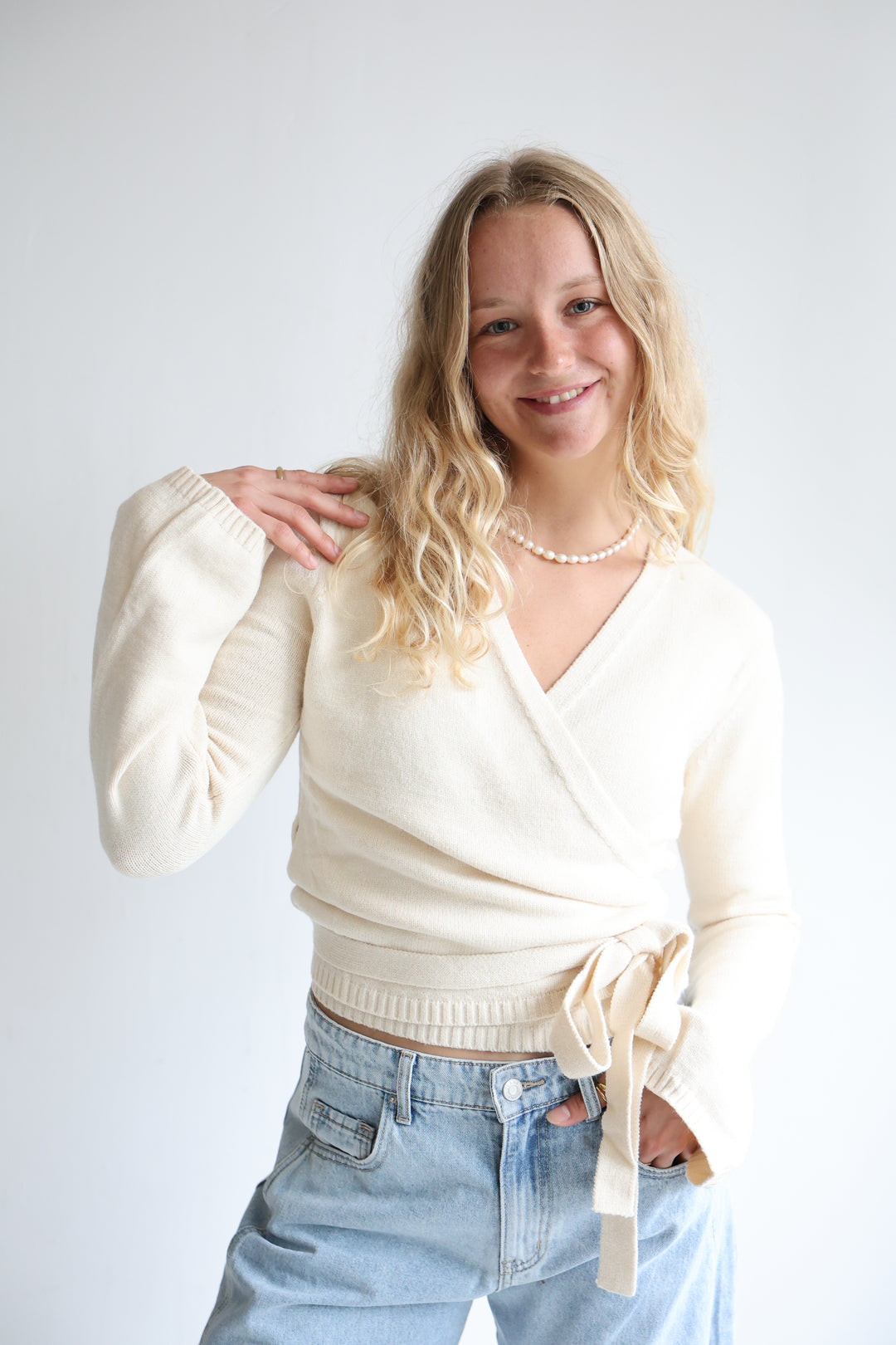 Soft Lounge Wickelcardigan