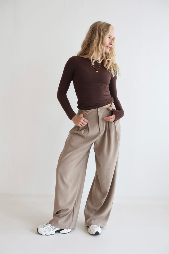 Bundfaltenhose Serena