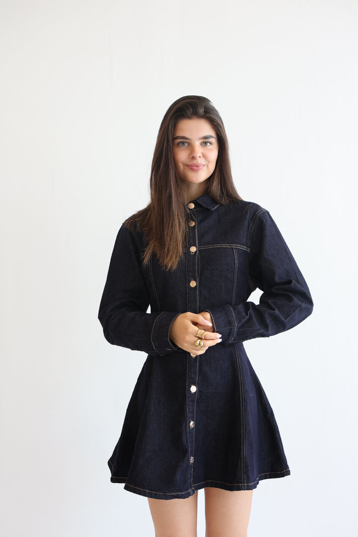 Denim Belle Mini Dress