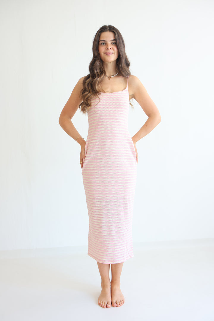 Striped Knit Dress