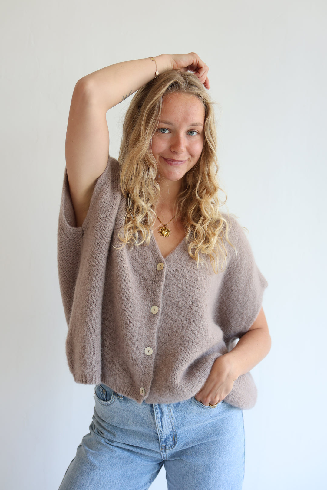Lockere Pullunder-Weste Gina