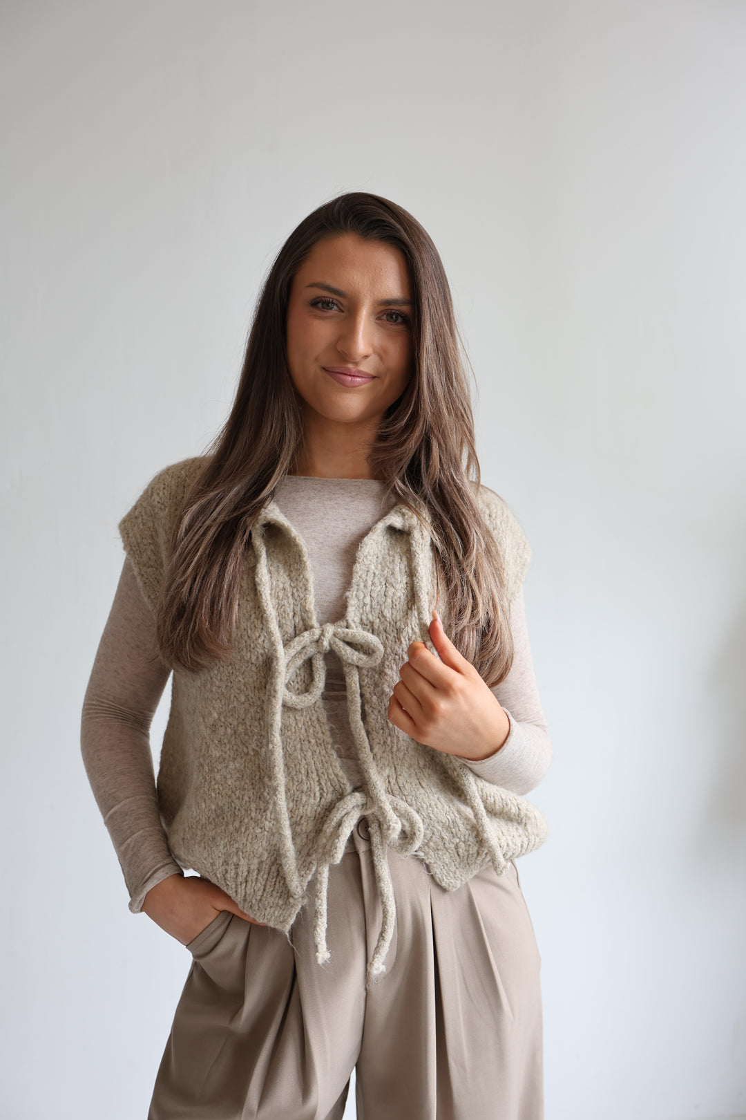 Weste mit Schleifen Lilly