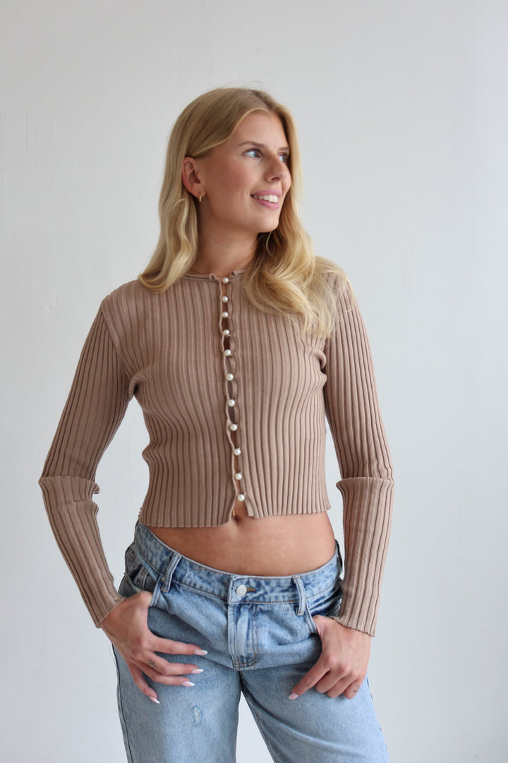 Pearl Line Cardigan