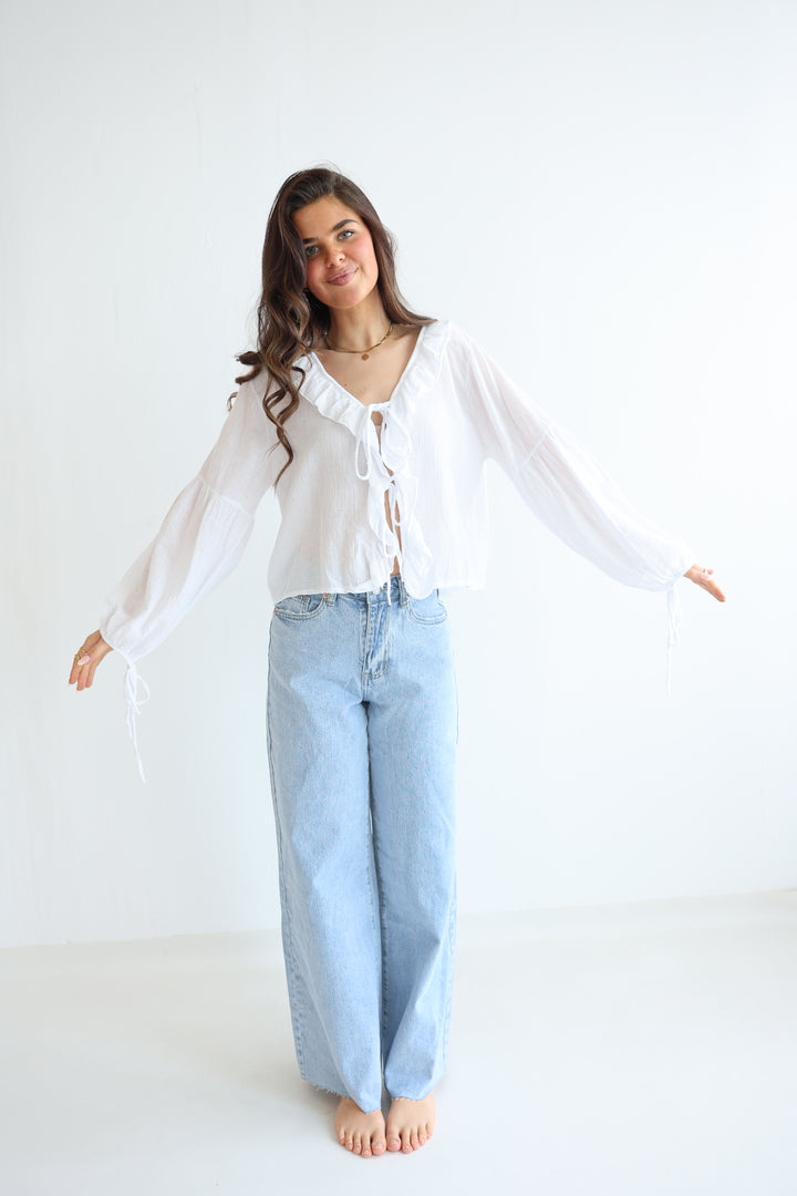 Rüschenbluse Leyla