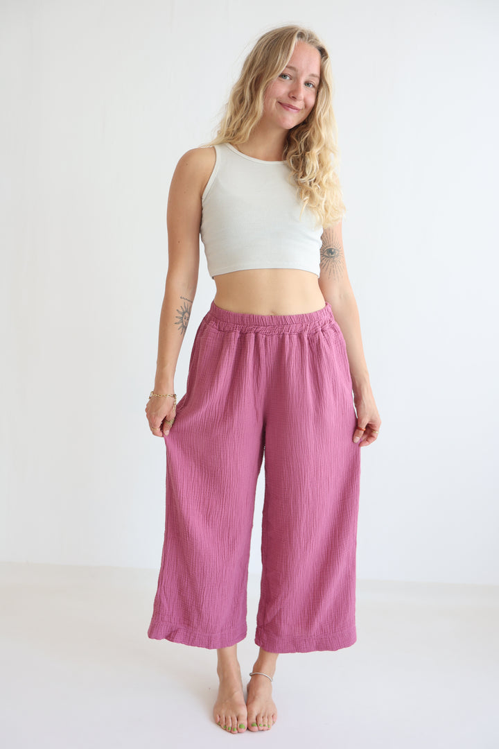 Casual Musselin Pants Petite