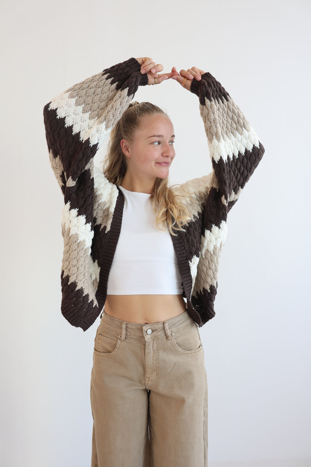 Winter Bloom Cardigan