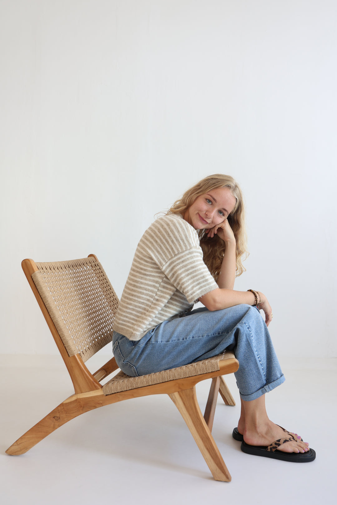 Dreamy Short-Sleeve Knit