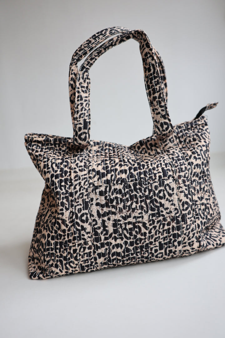 Leopard Print Tote Bag