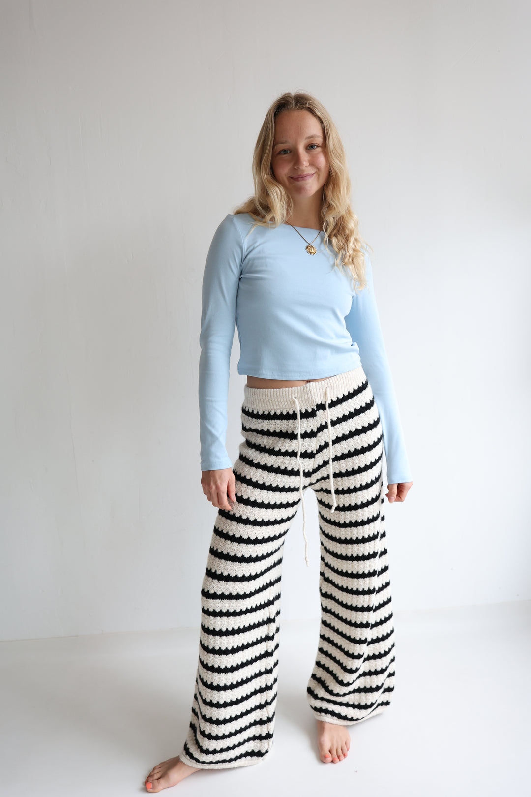 Summer Knit Pants Holly
