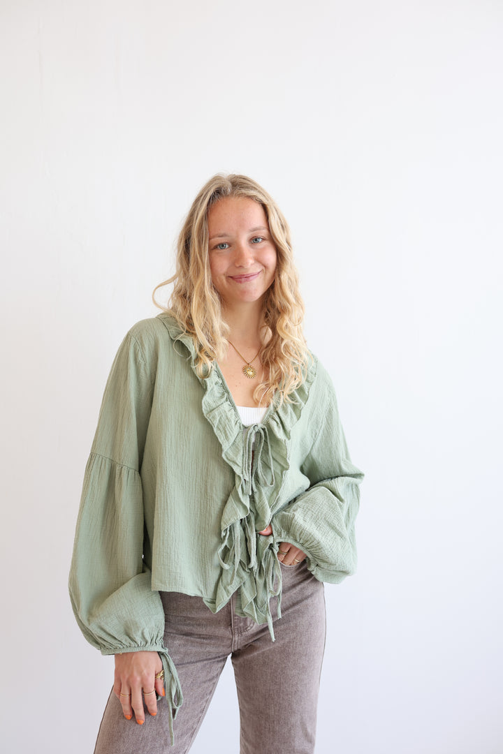 Rüschenbluse Leyla