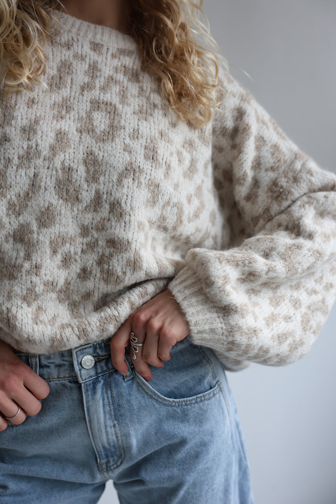 Soft Leopard Knit