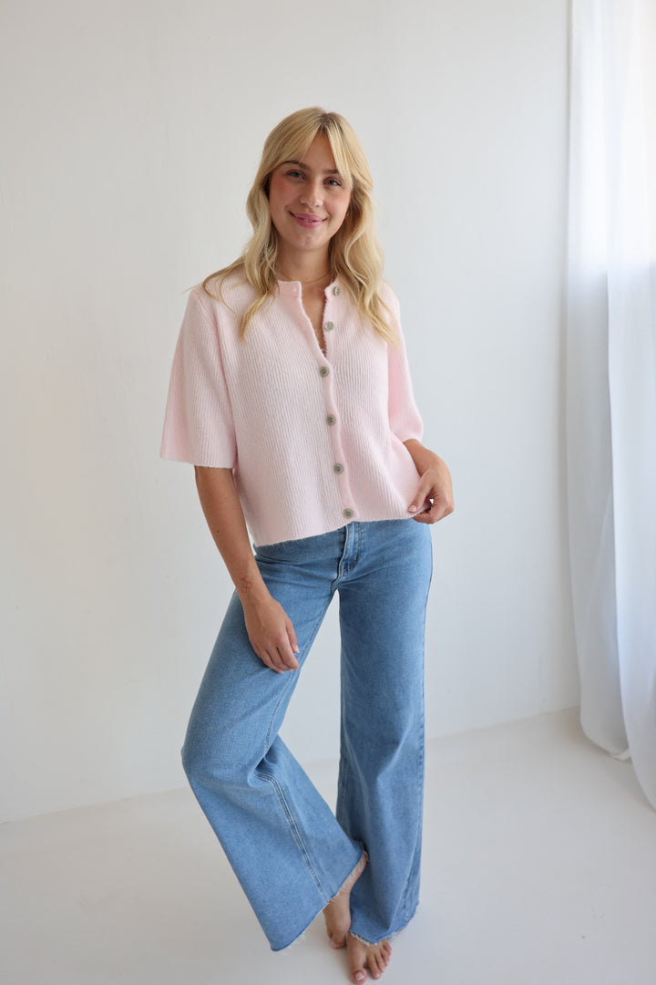 Kurzarm Cardigan Jolina