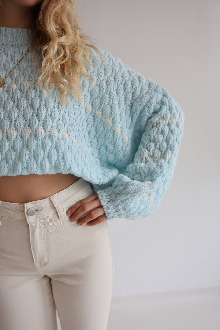 Bubble Knit Pullover