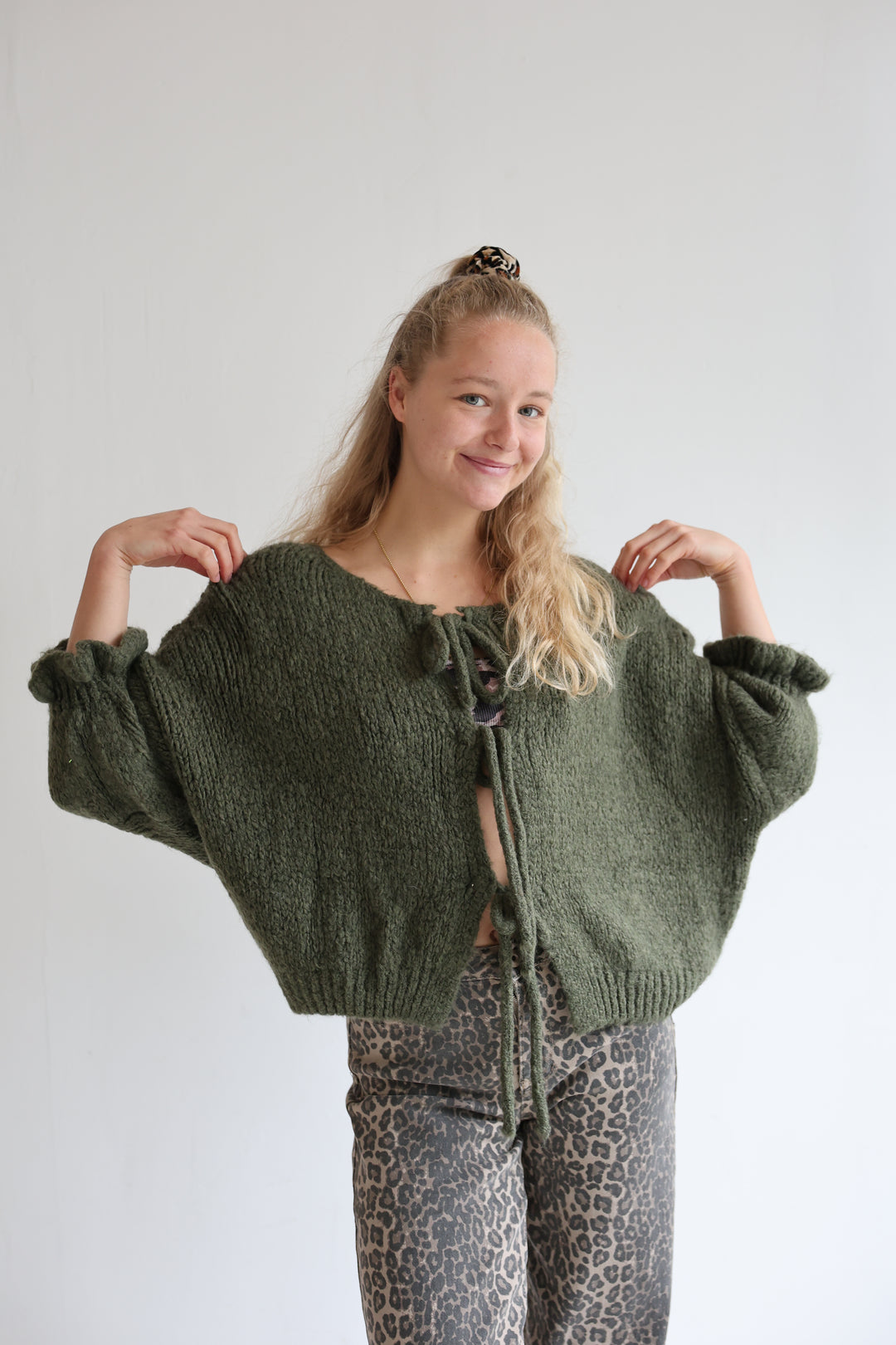 Cardigan mit Schleifen Lilly (3/4-Arm)