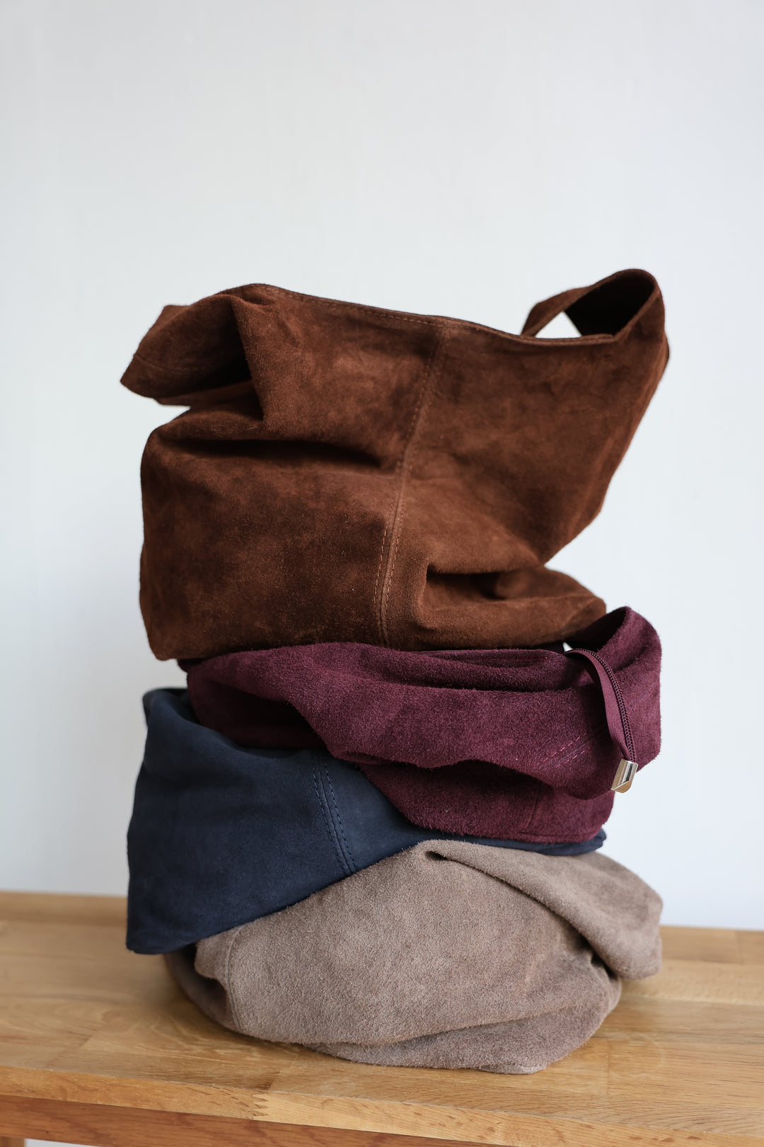 Handtasche aus Wildleder Chestnut Dream