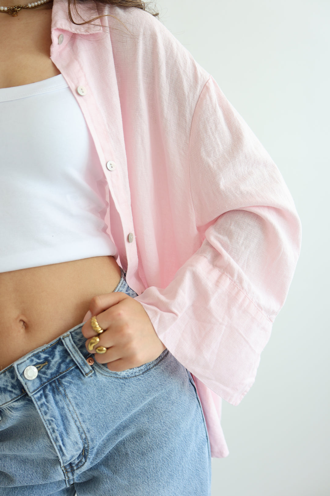 Classic Oversized Cotton Hemd