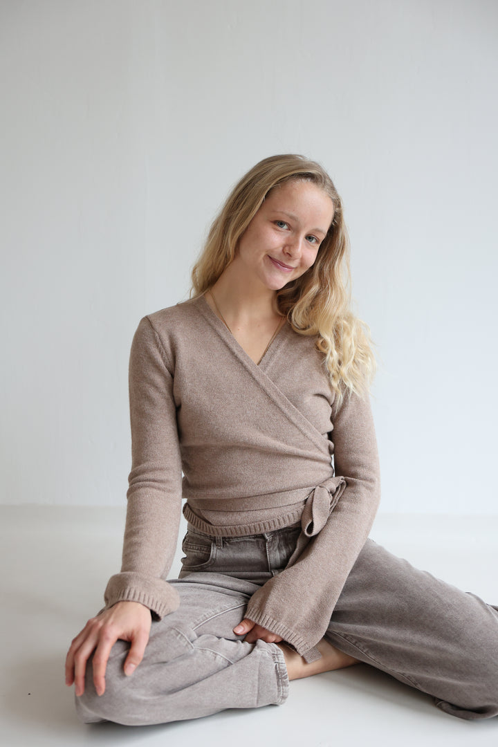 Soft Lounge Wickelcardigan