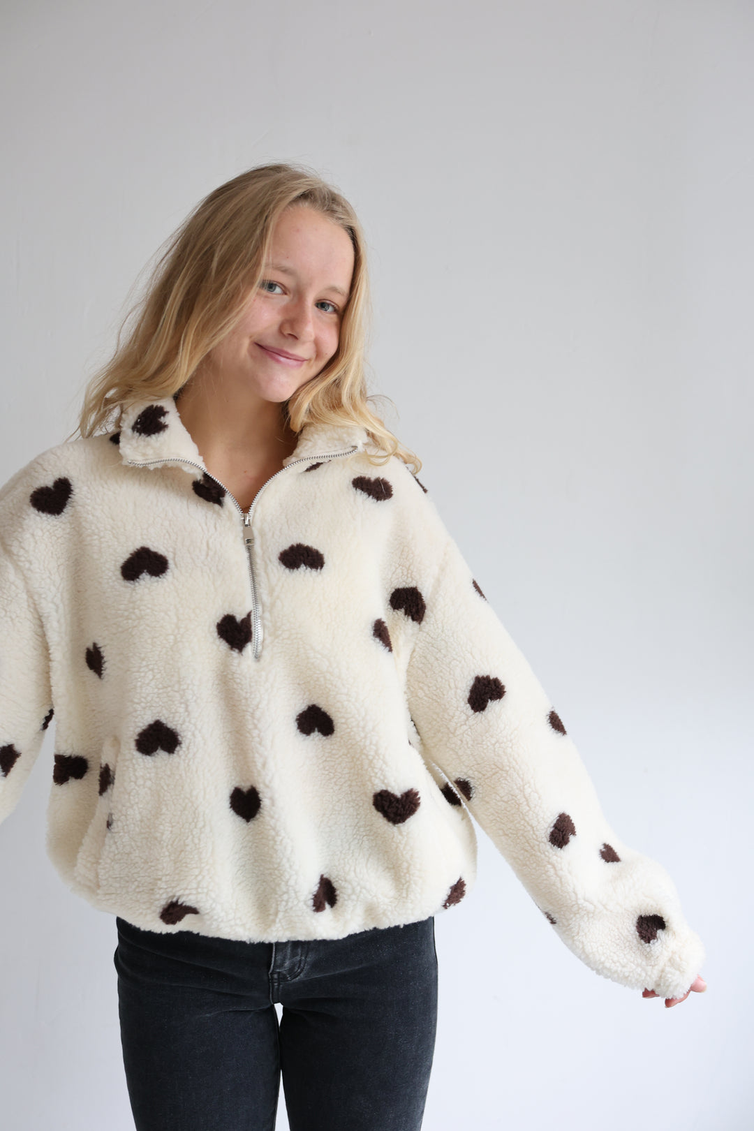 Teddy Zipper Warm Heart