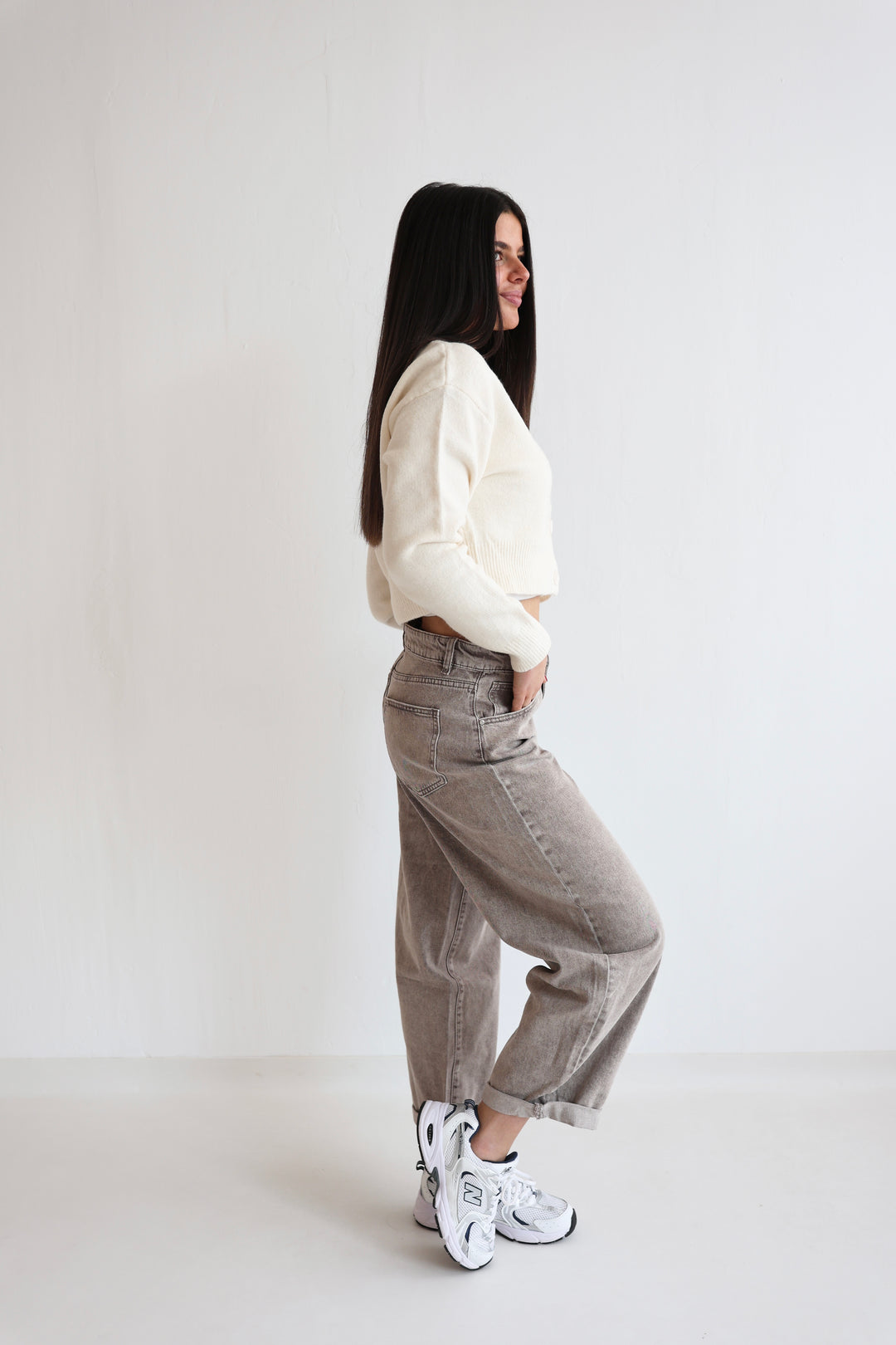 Barrel Fit Cocoa Shades Jeans