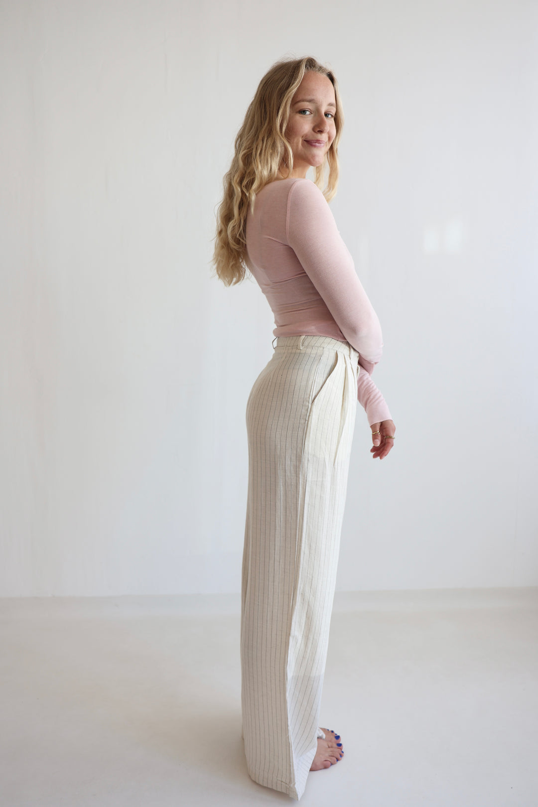 Pinstripe Pants