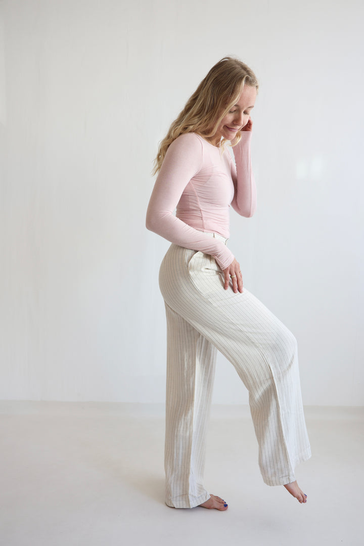 Pinstripe Pants